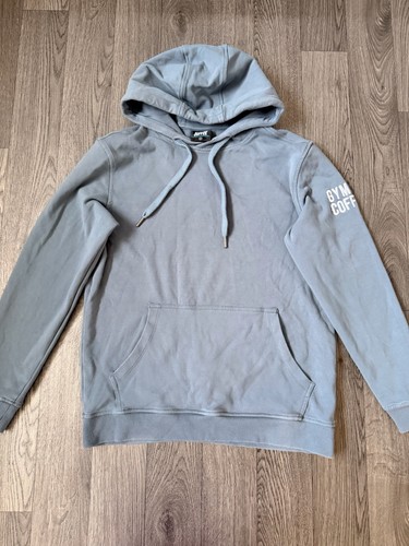 Blue gym coffee hoodie - blue,