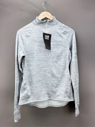 Gym coffee womens gray zip - gym,
