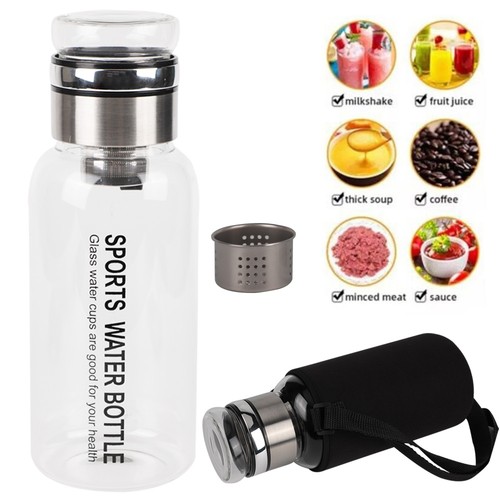 Gym sports glass bottle - sports,