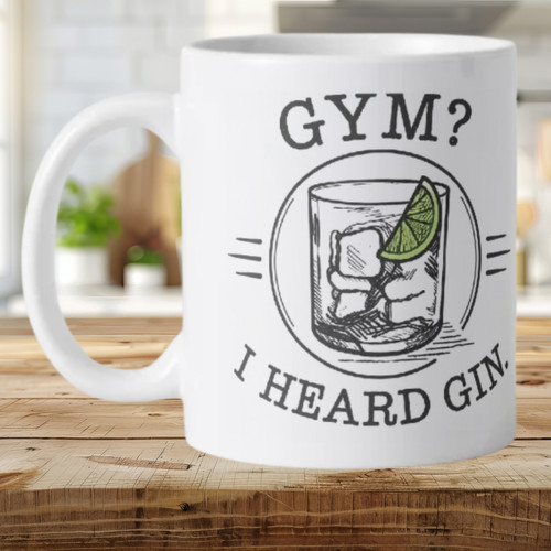 Gym heard gin funny - gym?,