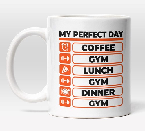 Perfect day coffee gym - coffee,