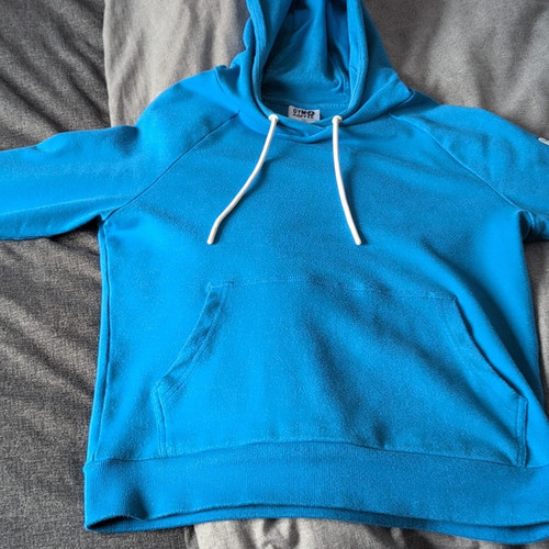 Men gym and - coffee, blue